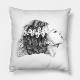 Bride of Frankenstein Pillow