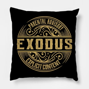 Exodus Vintage Ornament Pillow