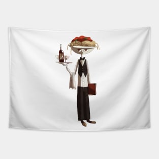 spaghetti man Tapestry