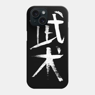 Wushu (martialarts) in chinese Phone Case