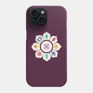 8 Auspicious Symbols Phone Case