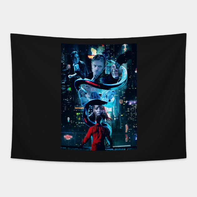 Altered Carbon Tapestry by MaxencePierrard