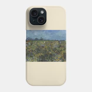 The Green Vineyard: 3 October 1888 | Art By Van Gogh Phone Case