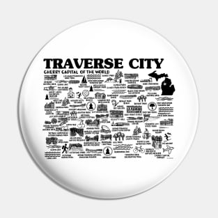 Traverse City Map Pin