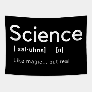 science like magic but real dictionary definition design Tapestry