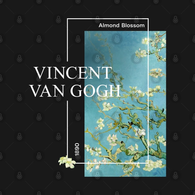 Vincent van Gogh - Almond Blossom by Merch Sloth