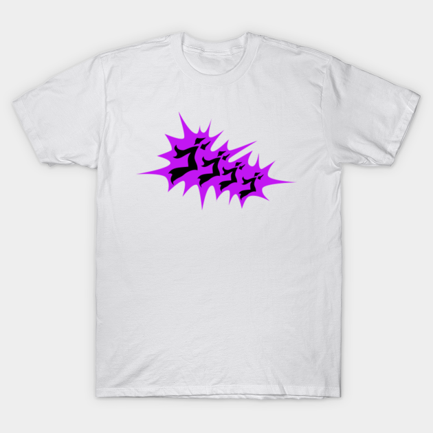 Jojo S Menacing ゴゴゴ Jojos T Shirt Teepublic