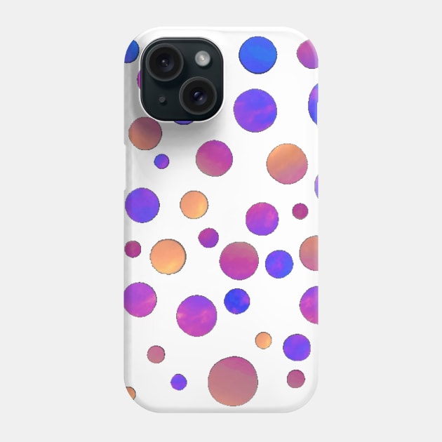 Colorful Bubbles Phone Case by Amanda1775