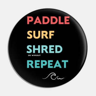 Surfing Routine Light Pin