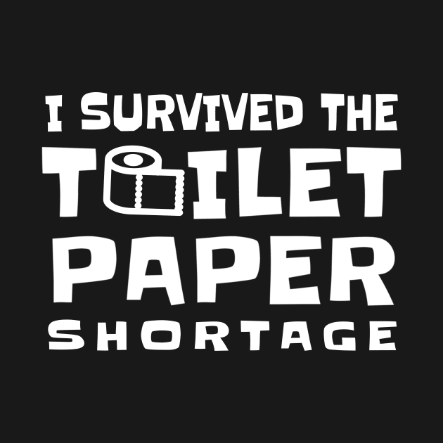 Funny Toilet Paper Quarantine Survivor, 2020 Coronavirus Lockdown by Herbivore Nation - Vegan Gifts