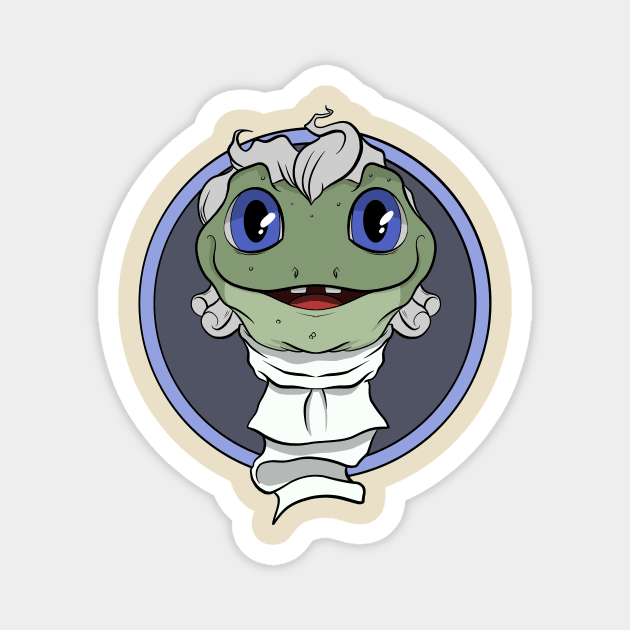 Salamander Hamilton Magnet by ArtOfJHammond