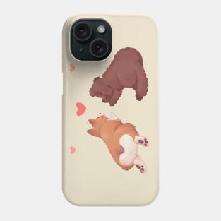 Puppy Love Butts Phone Case