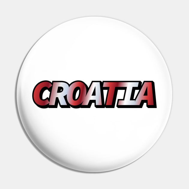 Croatia Pin by Sthickers