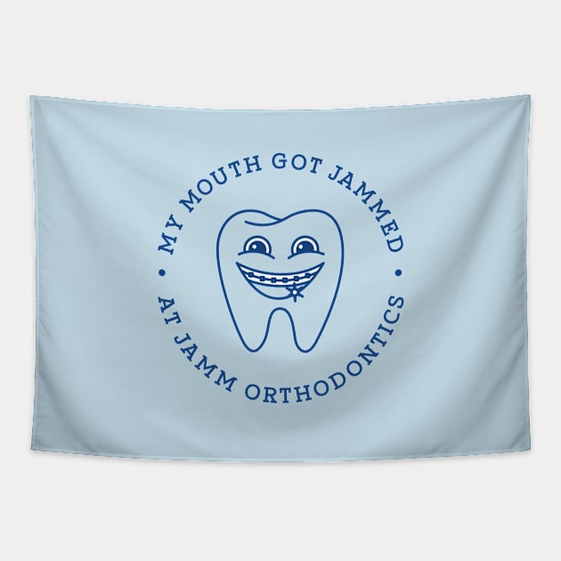 Jamm Orthodontics Tapestry by stuffsarahmakes