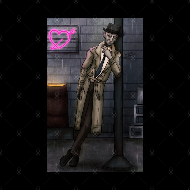 Nick Valentine by Blackmoonrose13