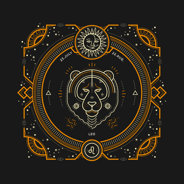 Leo Sacred Symbol by DISOBEY