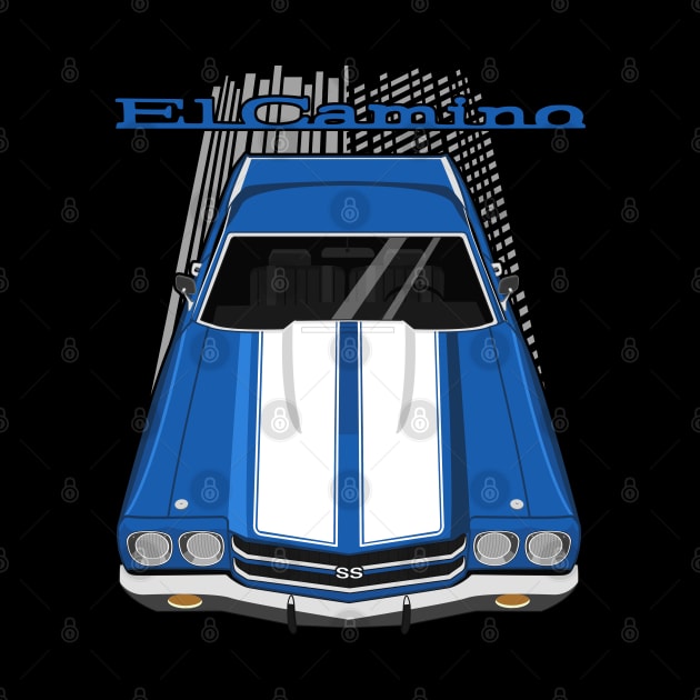 Chevrolet El Camino SS 1970 - fathom blue by V8social