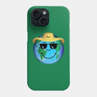 Earth Friend with Cute Smile Phone Case