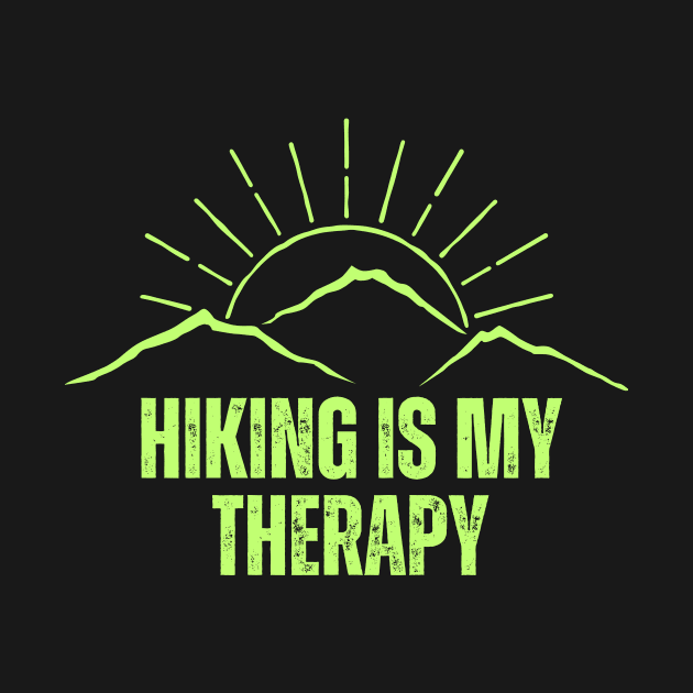 Hiking is my therapy by Weekendfun22