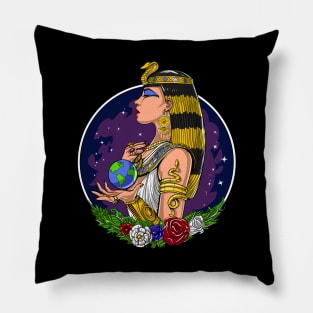 Egyptian Queen Cleopatra Pillow