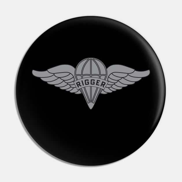 Army Parachute Rigger Pin by Dennverse