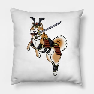 Samurai Akita Pillow