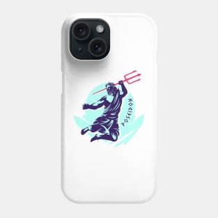 Poseidon God of the Sea - Mythology Phone Case