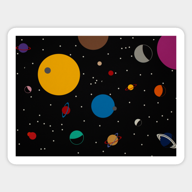 Outer Space - Space - Sticker