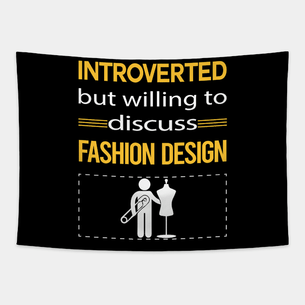 Funny Introverted Fashion Design Tapestry by symptomovertake