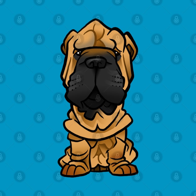 Shar Pei by binarygod