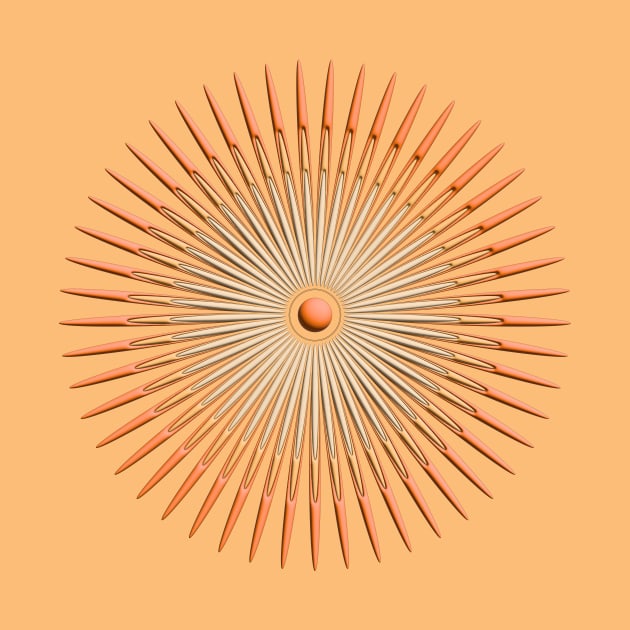 concentric orange by desingmari