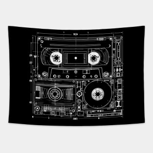 cassette design Tapestry