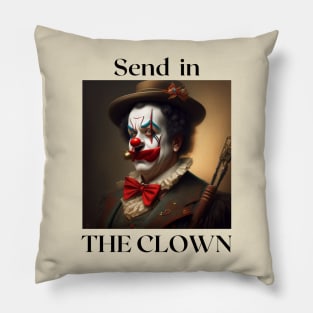 Send in th clown Pillow