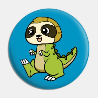 Dino Sloth Pin