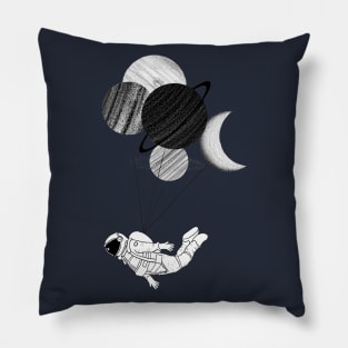 Flying Astronaut Pillow