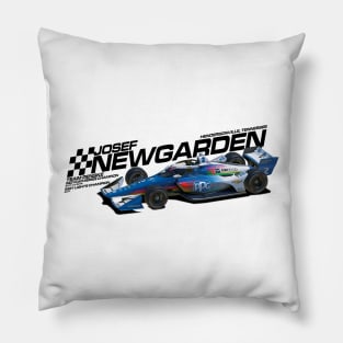 Josef Newgarden 2022 alt (black) Pillow