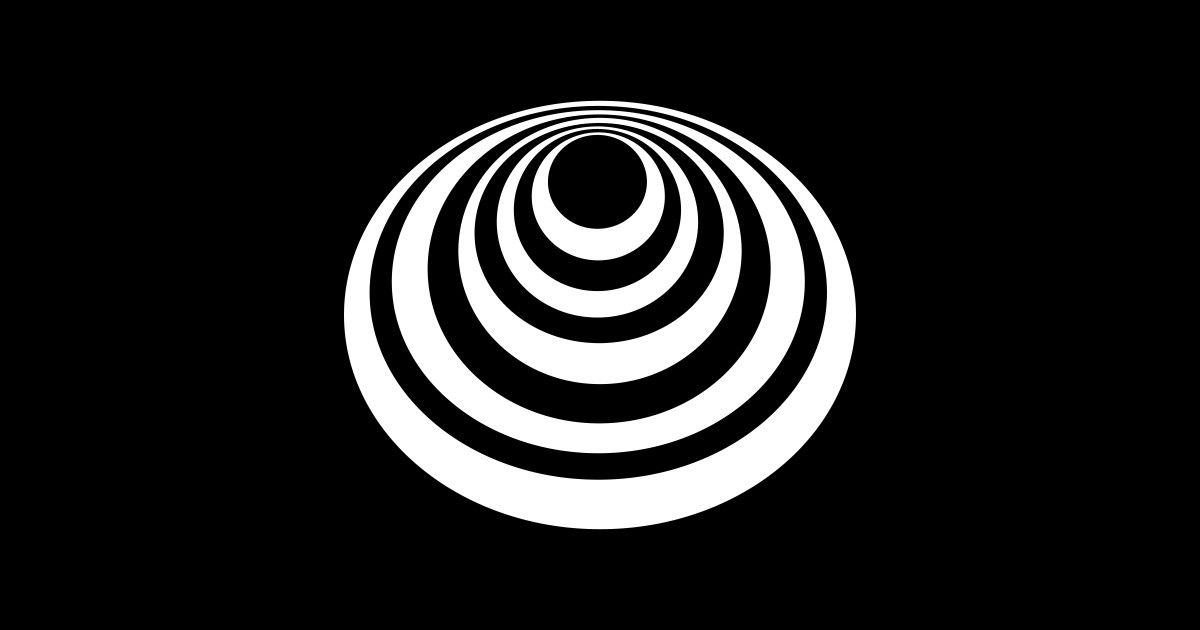 Black and White Mod design Mod Sticker TeePublic