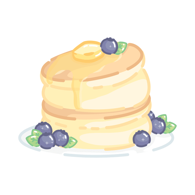 Fluffy Pancake Stack by cSprinkleArt