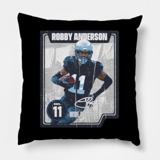 Robby Anderson Carolina Card Pillow