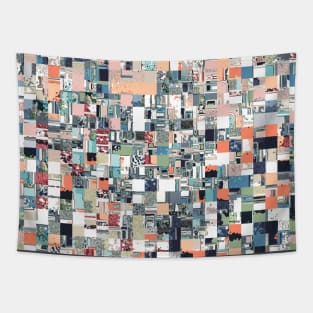 Chaotic Geometric Pattern Tapestry