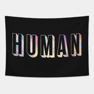 Human 3D Light Crystal Tapestry