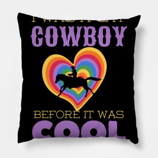 Gay Cowboy, Lgbtq Pillow