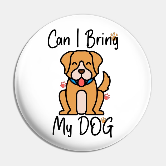 can i bring my dog Pin by Snoozy