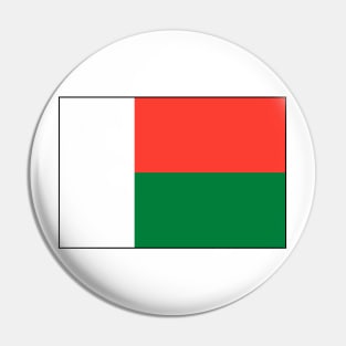 Flag of Madagascar Pin