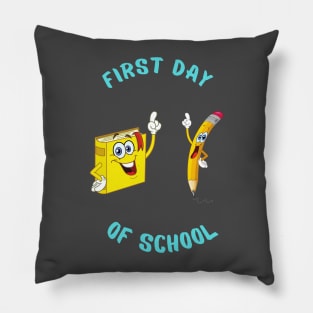 First day of school Pillow