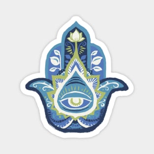 Hamsa Hand - Sapphire(September) Magnet