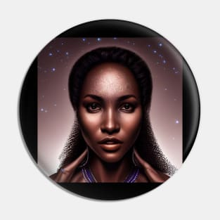 Beautiful modern black girl Pin