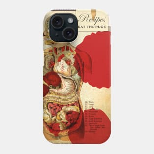 Cannibal's Cookbook Cover Phone Case