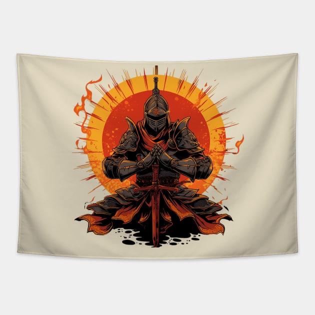 dark soul Tapestry by piratesnow