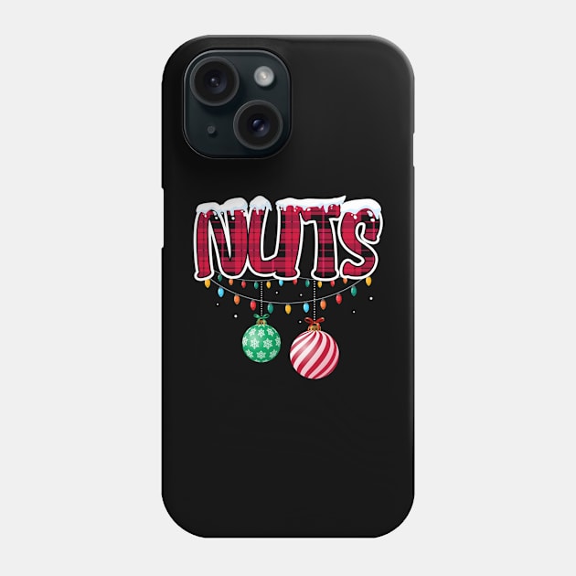 Chest Nuts Christmas Matching Couple Chestnuts Phone Case by fenektuserslda